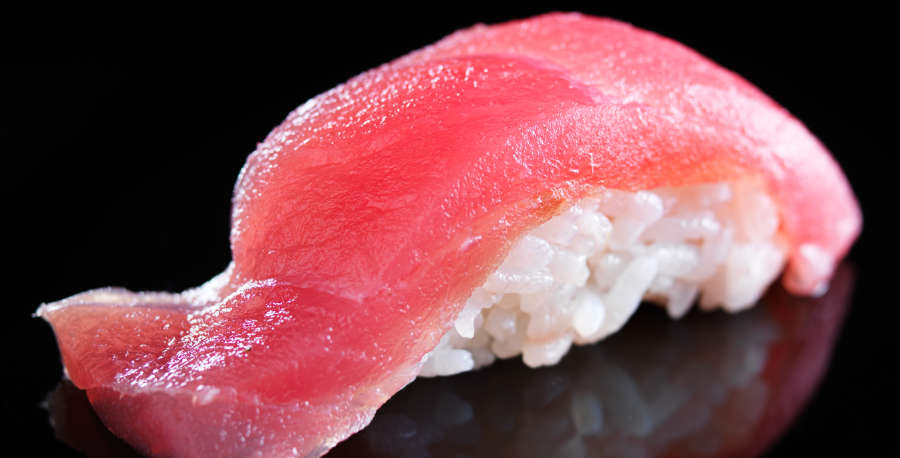 Maguro sushi from Sapporo